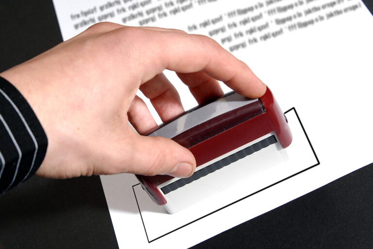 Le tampon encreur : l’allié des sociétés