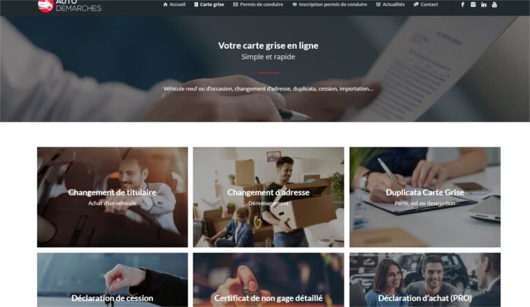 Comment obtenir plus facilement le permis de conduire et la carte grise grâce à Auto Démarches