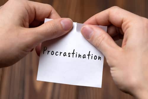 Comment éviter la procrastination ?