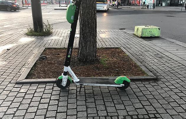 La trottinette électrique