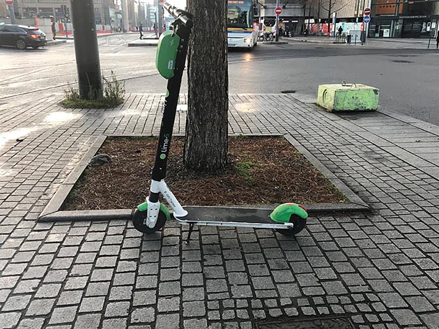 La trottinette électrique