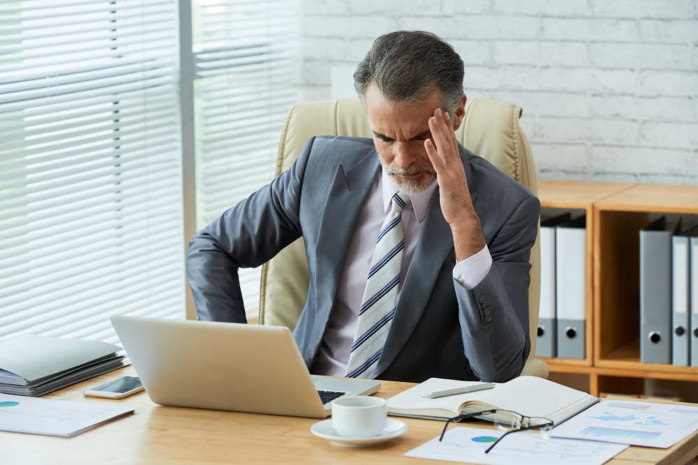 Dirigeants sous tension contrôle du temps