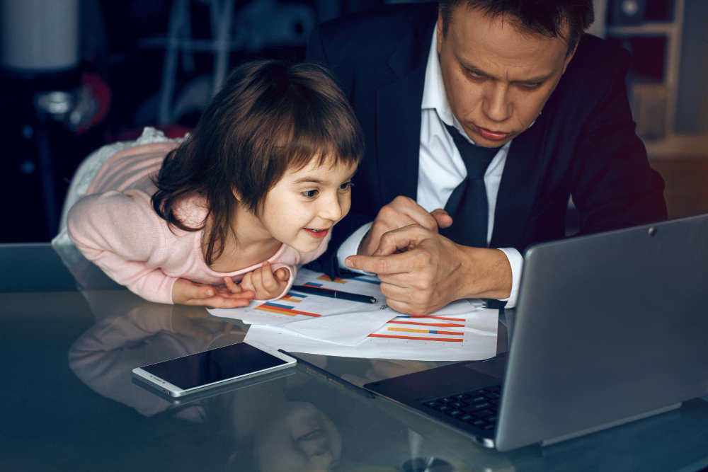 entrepreneuriat à un enfant 