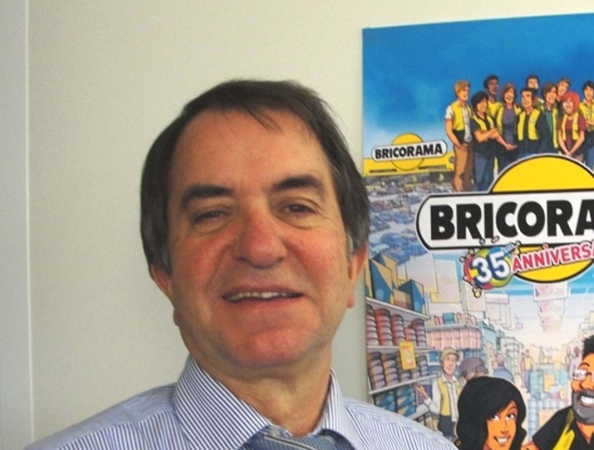 Jean-Claude Bourrelier Fondateur du groupe Bricorama