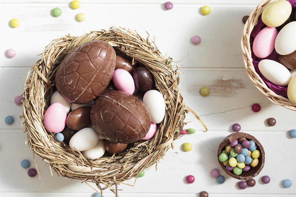 Pâques et le marché du chocolat