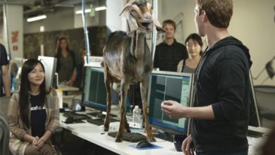 Avez-vous déjà vu Mark Zuckerberg discuter avec une chèvre ?