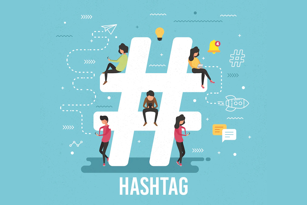 accro aux hashtags