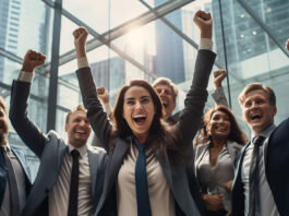 cohésion d'équipe dans la réussite collective