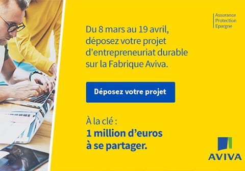 Aviva France offre 1 million d’euros pour 40 entrepreneurs