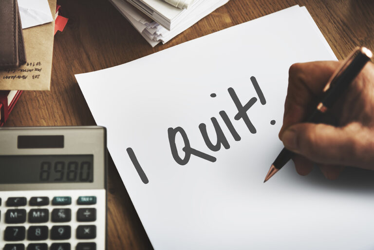 Pourquoi démissionne-t-on ?