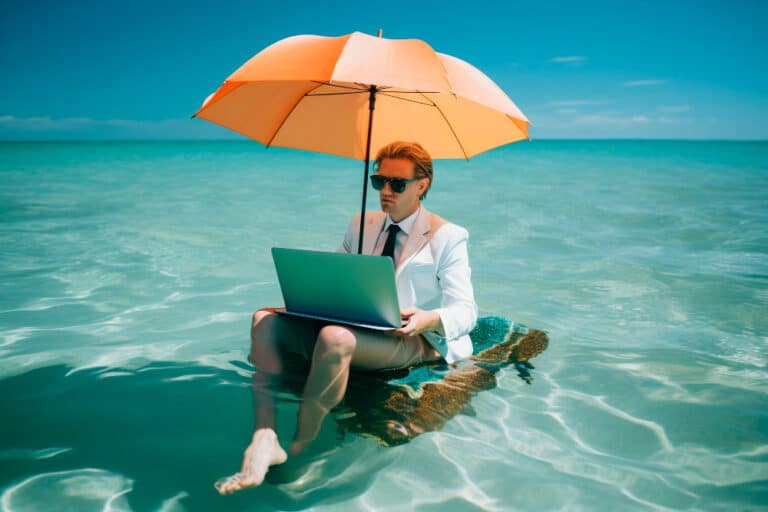 Que font les entrepreneurs pendant les vacances ? 