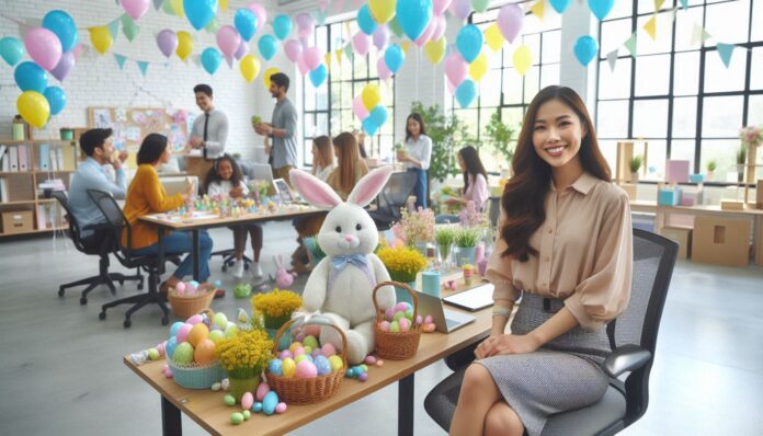 feter paques en entreprises Pâques en entreprise