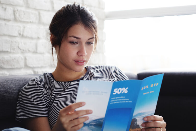 Vos flyers et dépliants personnalisés et imprimés par un expert 