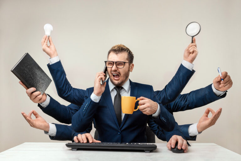 La routine matinale du PDG en humour